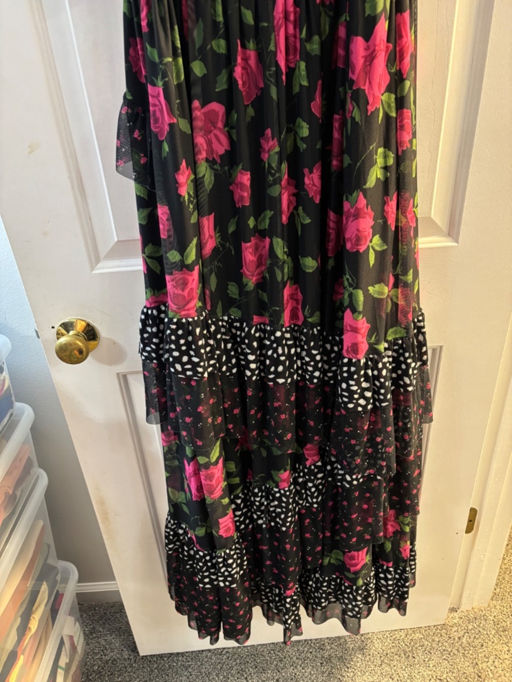 Torrid Betsey Johnson maxi dress 00x 10 - Picture 8 of 11